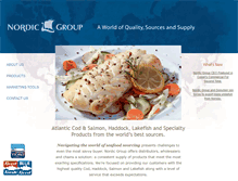 Tablet Screenshot of nordicgroupusa.com